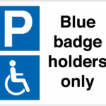 Metal Disabled Parking Signs | Safetyshop