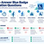 How to Answer Blue Badge Application Questions