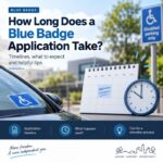How long a Blue Badge application takes in England Scotland Wales and Northern Ireland