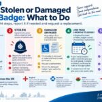 What to do if your Blue Badge is lost stolen damaged or faded